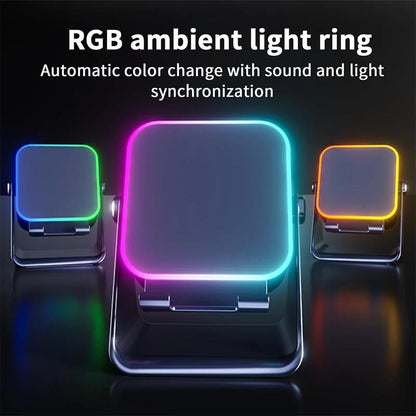 Cilifer® 5-in-1 Wireless Induction Bluetooth Speaker with Adjustable Phone Stand