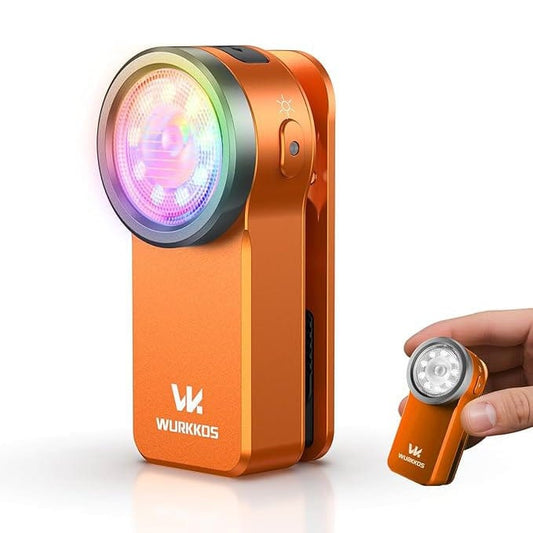 CZTICLE®680 lm Triple-Source Clip Flashlight