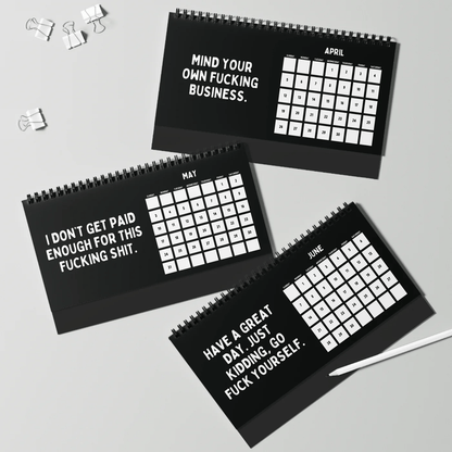 Cilifer®2026 Things I Want To Say At Work Desk Calendar