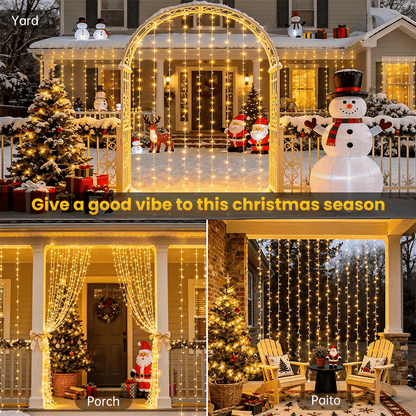 Cilifer®Remote-Control Led Curtain Light-9.8*9.8 FT