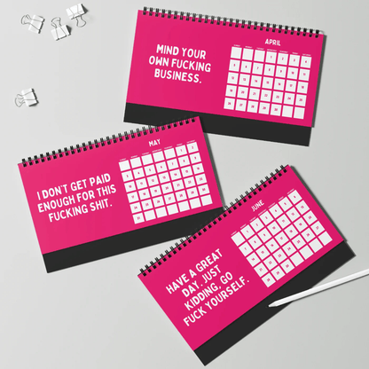 Cilifer®2026 Things I Want To Say At Work Desk Calendar