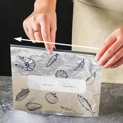 Cilifer®WReusable Aluminum Foil Freshness Seal Bags – Your Kitchen's New Best Friend!