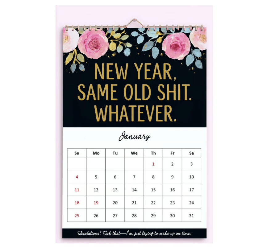 Cilifer®Fuck It Again – 2026 Calendar For Women Who've Had Enough