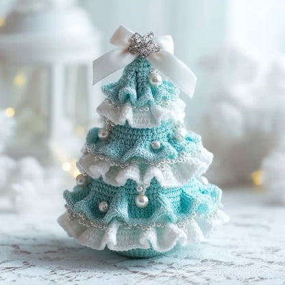 Cilifer®DIY Crochet Christmas Tree Kit – Create Your Own Holiday Magic