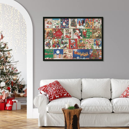 Cilifer®Christmas Advent Calendar Jigsaw Puzzle 1000pcs