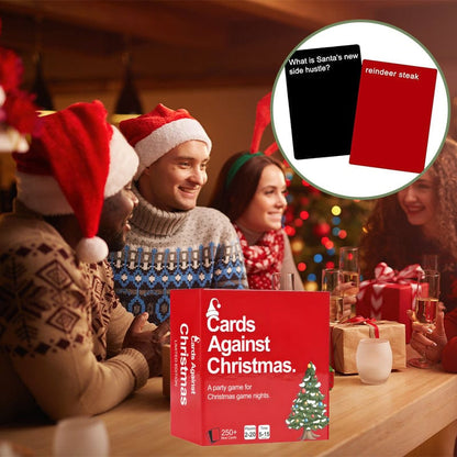 Cilifer®⏳LAST DAY SALE 50% OFF!!🏆Flash Sale⚡ 50K+ SOLD! Almost Gone-💥Cards Against Christmas - Game for Christmas Nights