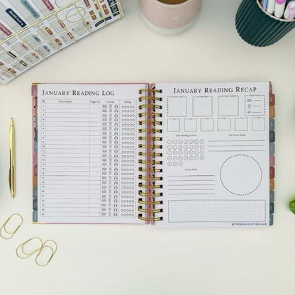 Cilifer®Reading Planner for Book Lovers(✨Hardcover)