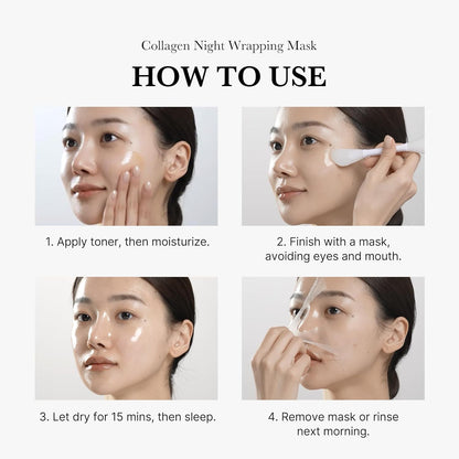 Luhaka®Collagen Night Wrapping Mask