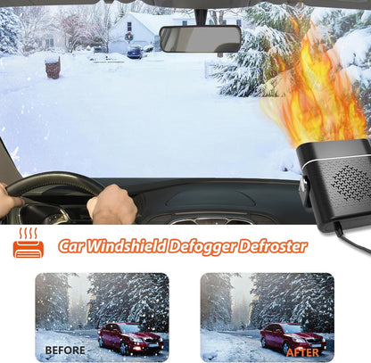 New Upgrade Portable Car Heater. 60s Fast Demisting Defroster