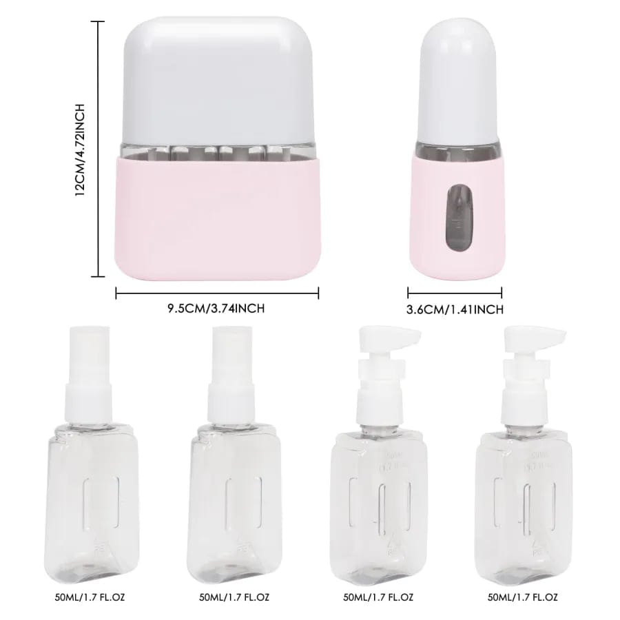 Cilifer® Mini Shampoo Dispenser Portable Travel Bottle Set