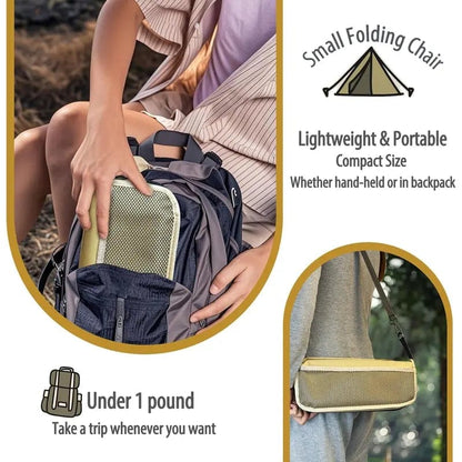 CZTICLE®🪑Ultra-Light Folding Stool – Supports Up to 265 lbs