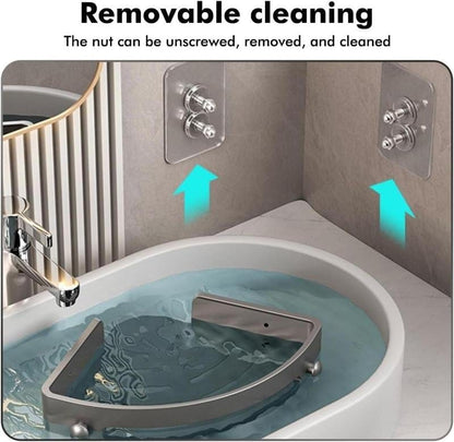 Cilifer®Corner Shelves Shower Storage Rack. Drill Free Wall MountShower Organizer. 40lbs Load Capacity BathroomAccesso