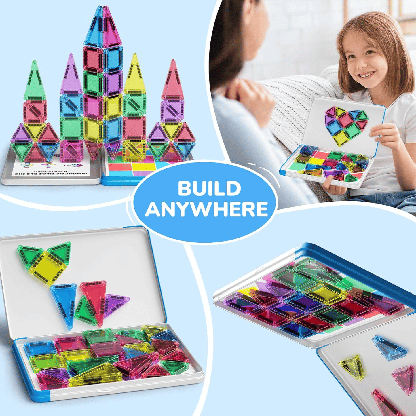Cilifer® Children's Magnetic Building Blocks – STEM Educational Toys