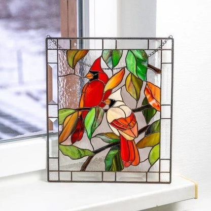 Cilifer®Cardinal Stained Window Panel