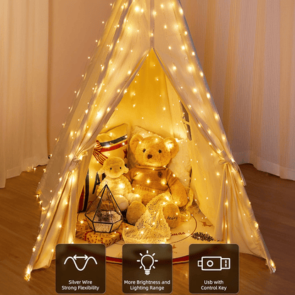 Cilifer®Remote-Control Led Curtain Light-9.8*9.8 FT