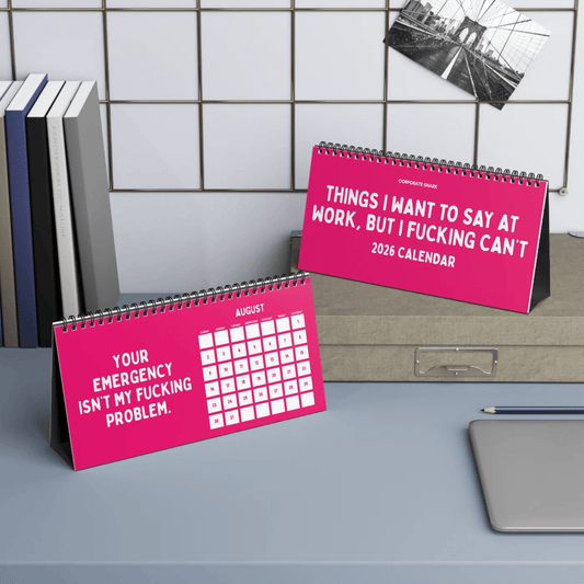Cilifer®2026 Things I Want To Say At Work Desk Calendar