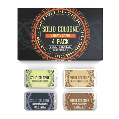 Cilifer®Solid Cologne for Men - 4 Pack