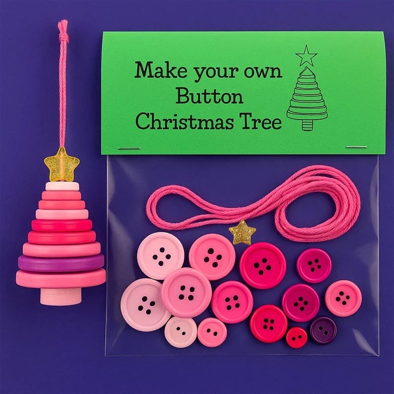 Cilifer®☃️ DIY Button Snowman Ornament Kit