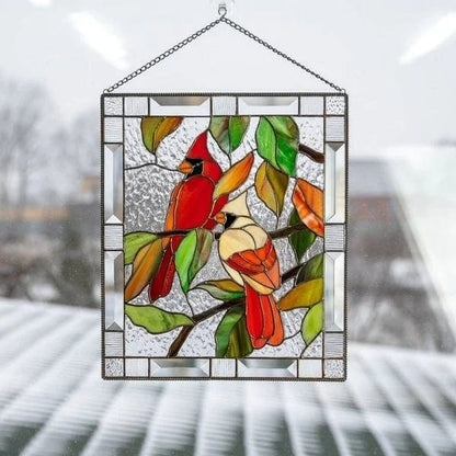 Cilifer®Cardinal Stained Window Panel