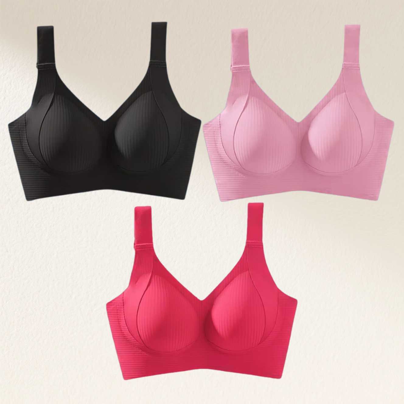 Cilifer®🎁Buy 1 Get 3 Packs🔥Super Firming Wire-Free Bra All-Day Comfort No More Sagging (3-Pack Value Set)