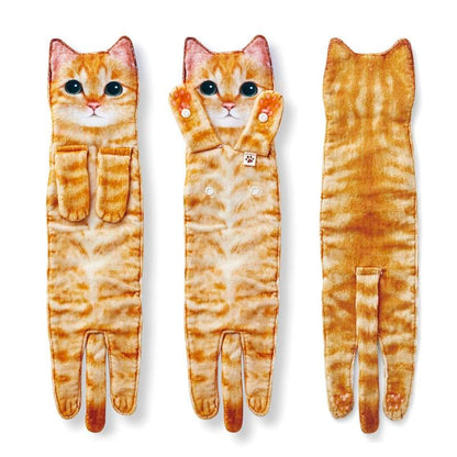 Cilifer® Early Christmas Sale 🎅 Funny Cat Hand Towels
