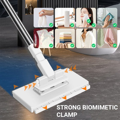 CZTICLE®💦Hot Sale 50% OFF🧹Disposable Dust Mop with 4 Reusable Cloths