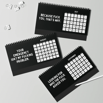 Cilifer®2026 Things I Want To Say At Work Desk Calendar