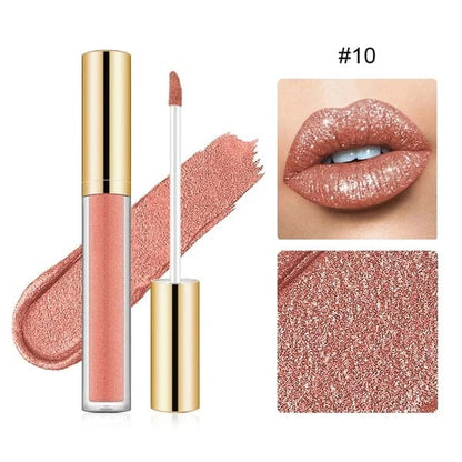Luhaka®Metallic Liquid Diamond Glitter Lipstick