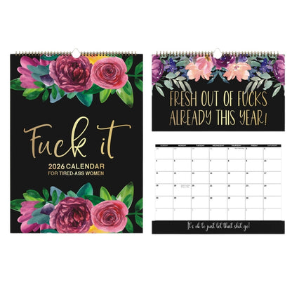 Cilifer®Fuck It Again – 2026 Calendar For Women Who've Had Enough