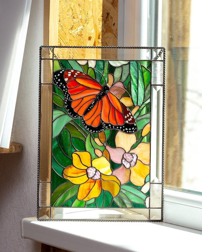Cilifer®Cardinal Stained Window Panel