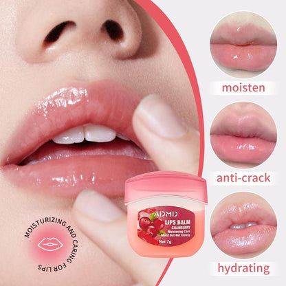 Luhaka®8Pcs Fruit Flavored Lip Care Set 🍓: Glosses + Night Balms + Colorless Lipsticks + Moisturizing Masks – Perfect Party & Seasonal Gifts! 🎉