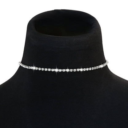 Cilifer®Crystal' Tennis Necklace + Free Bracelet