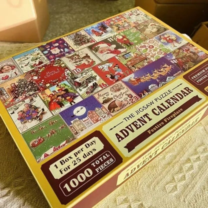 Cilifer®Christmas Advent Calendar Jigsaw Puzzle 1000pcs