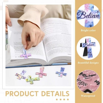 Cilifer® Magnetic Cross Bookmarks Gifts for Bible Study. Readers. Teachers. Students🌸✝️