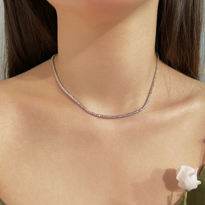 Cilifer®Crystal' Tennis Necklace + Free Bracelet