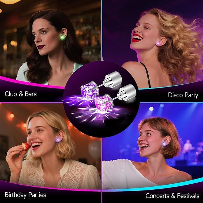 Cilifer® Christmas Early Discount✨LED Earrings. Light Up Stud Earrings