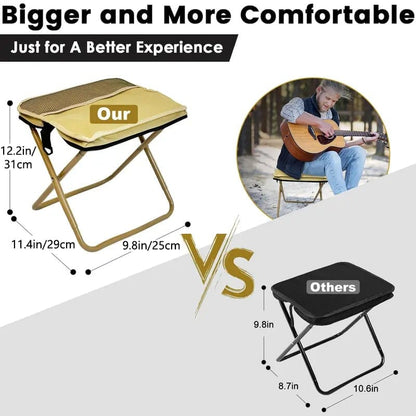 CZTICLE®🪑Ultra-Light Folding Stool – Supports Up to 265 lbs
