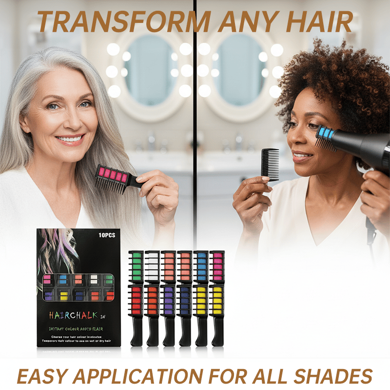 Cilifer®Festive Fun Hair Chalk Combs