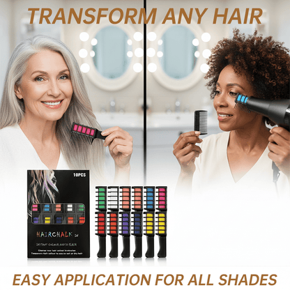 Cilifer®Festive Fun Hair Chalk Combs