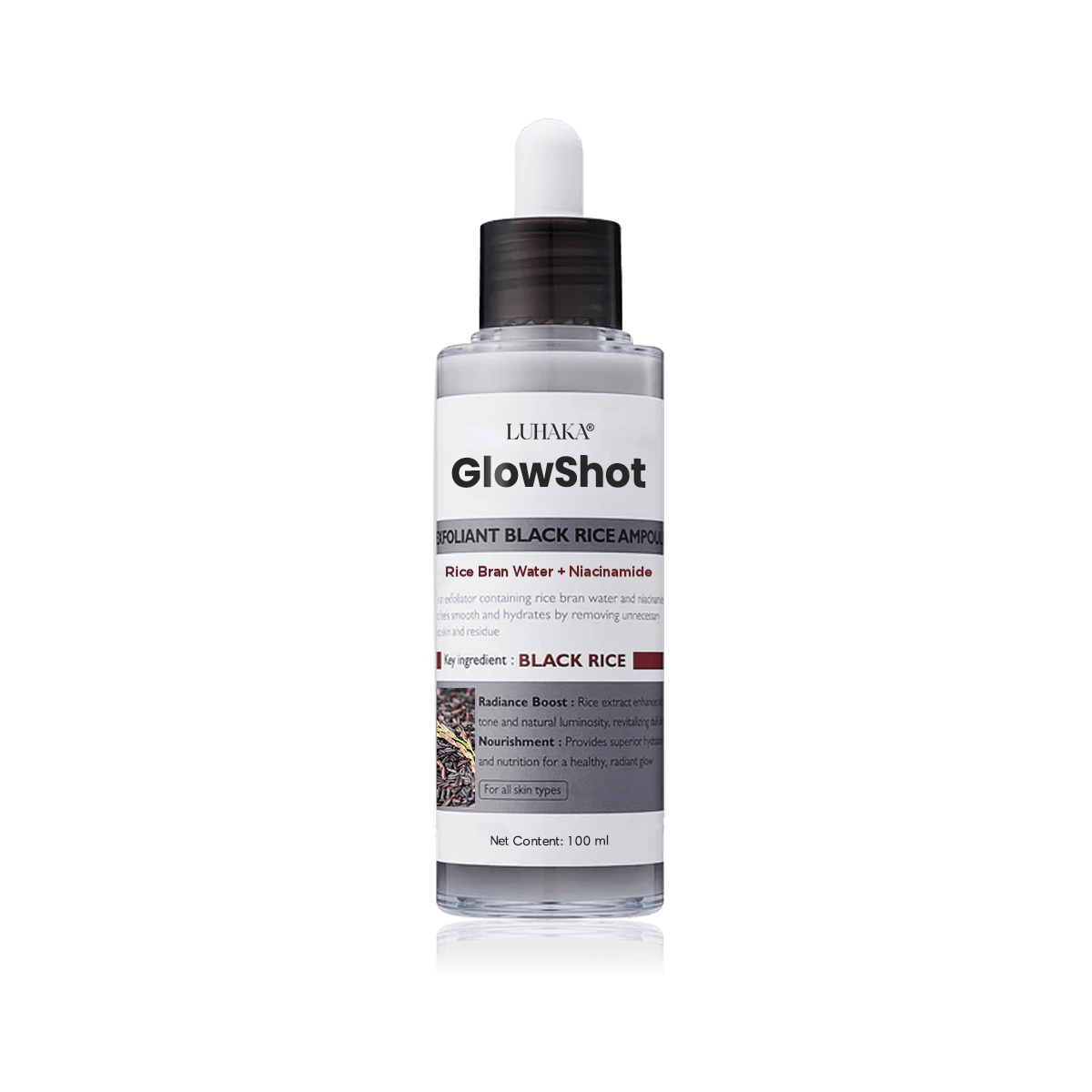 Luhaka® GlowShot Exfoliant Rice Ampoule