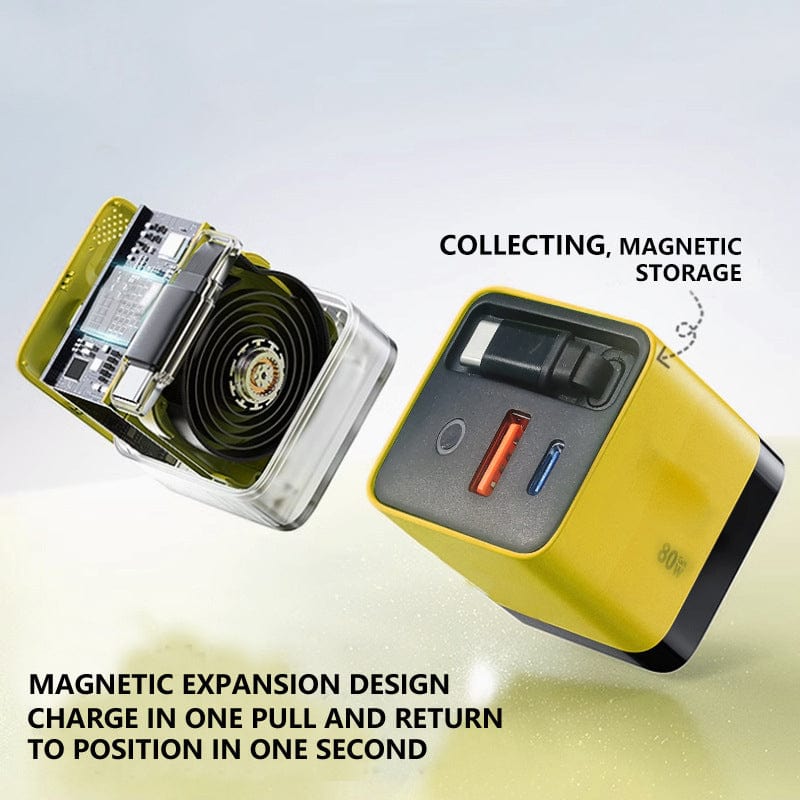 DAFEILA®🎁✨3 in 1 Charger Retractable 80W MAX Fast