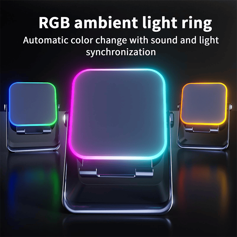 Cilifer® 🎶📱 5-in-1 Wireless Induction Speaker with Adjustable Phone Stand